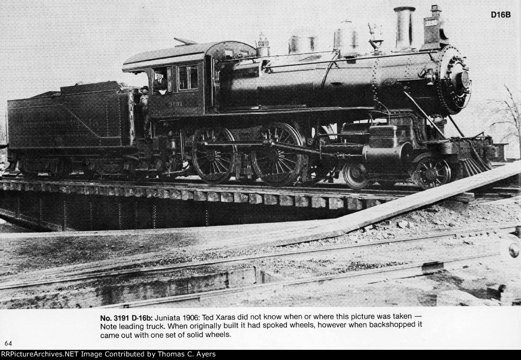 PRR "Class 'D' Locomotives," Page 64, 1981